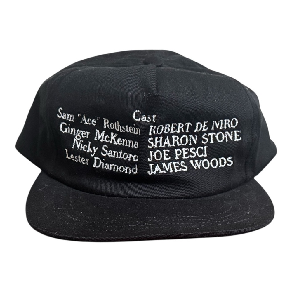 1995 Casino Movie Promo Cap with casted White Embroidered Text (VTG)
